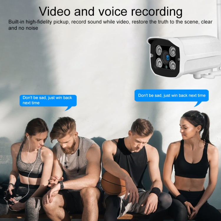 Telecamera IP wireless Q8 1080P con visione notturna