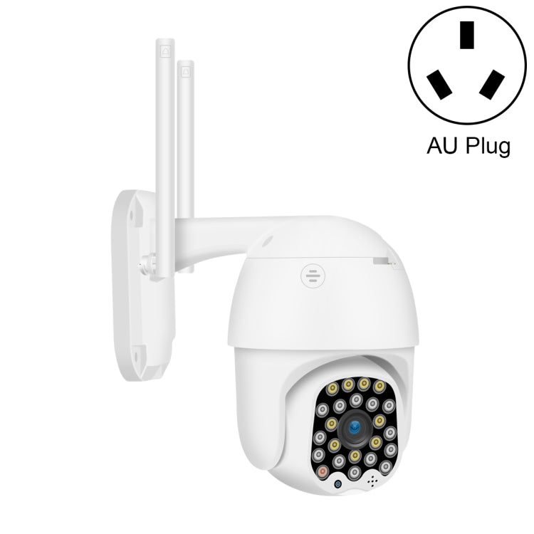 Telecamera IP WiFi QX18 1080P HD, supporto per visione notturna e rilevamento del movimento, audio bidirezionale e scheda TF, presa AU, QX18