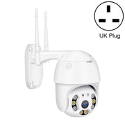 Telecamera IP WiFi QX21 1080P HD, supporto per visione notturna e rilevamento del movimento, audio bidirezionale e scheda TF, presa AU, QX21