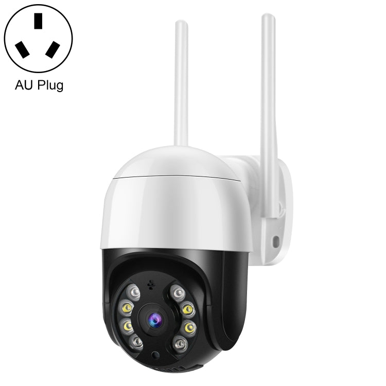 Telecamera IP WiFi QX29 HD da 3,0 MP, supporto per visione notturna e rilevamento del movimento, audio bidirezionale e scheda TF, presa AU, QX29