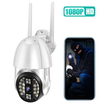 Telecamera Wi-Fi QX33 1080P PTZ panoramica 360°