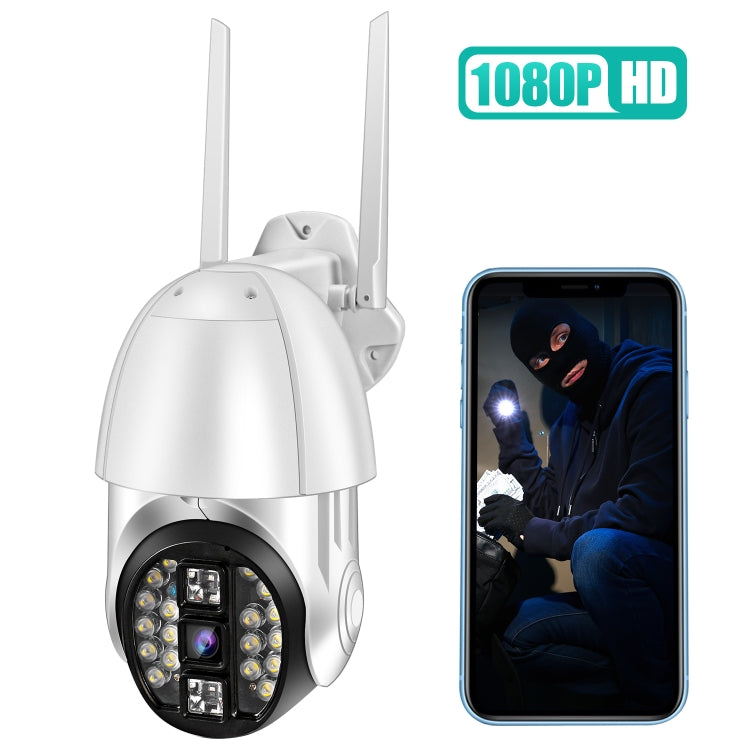 Telecamera Wi-Fi QX33 1080P PTZ panoramica 360°