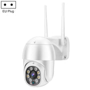QX43-2 Telecamera WIFI rotante PTZ impermeabile con obiettivo 1080P 2.0MP IP66, supporto per visione notturna a infrarossi, citofono vocale bidirezionale e rilevamento del movimento e scheda TF da 128 GB, presa AU, QX43-2