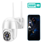 Telecamera WiFi PTZ rotante impermeabile 1080P 2.0MP