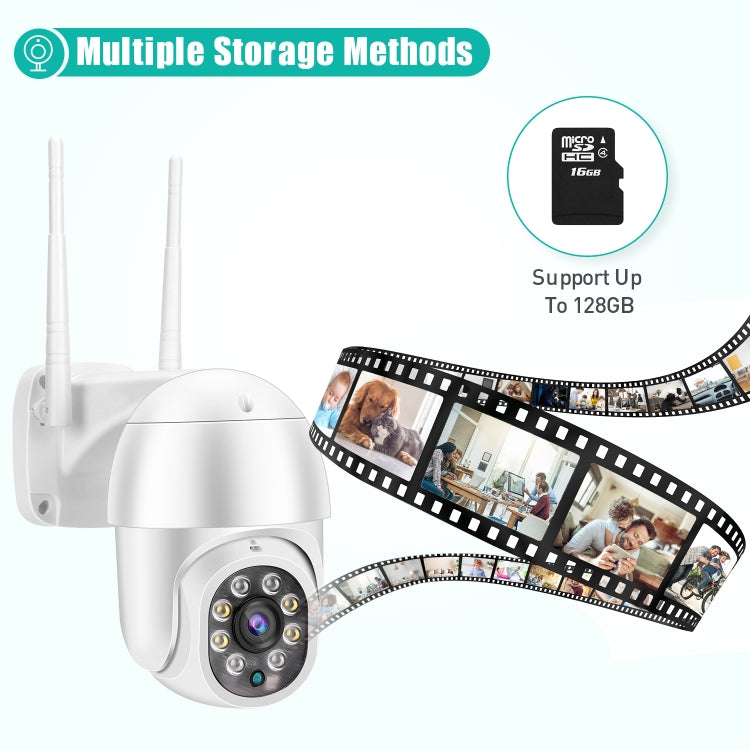 Telecamera WiFi PTZ rotante impermeabile 1080P 2.0MP