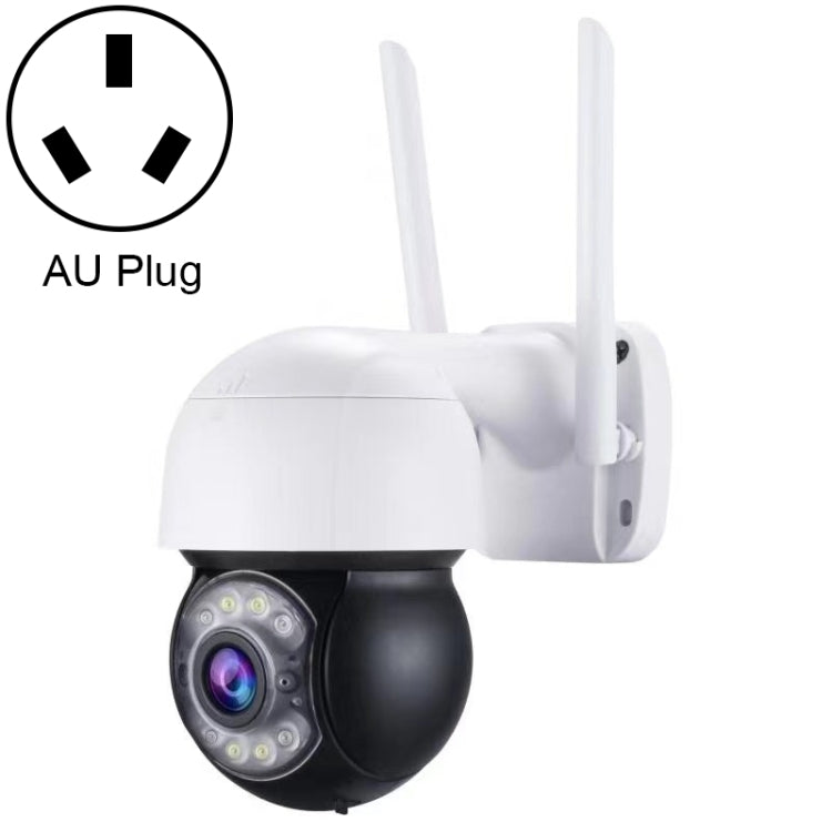 Telecamera IP wireless QX47 da 3,0 milioni di pixel 1080P HD, supporto rilevamento movimento, visione notturna a infrarossi e scheda TF, QX47