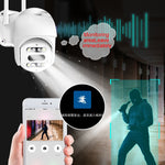 Telecamera IP wireless 1080P HD con rilevamento movimento