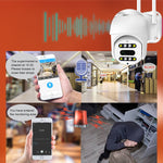 Telecamera IP wireless 1080P HD con rilevamento movimento