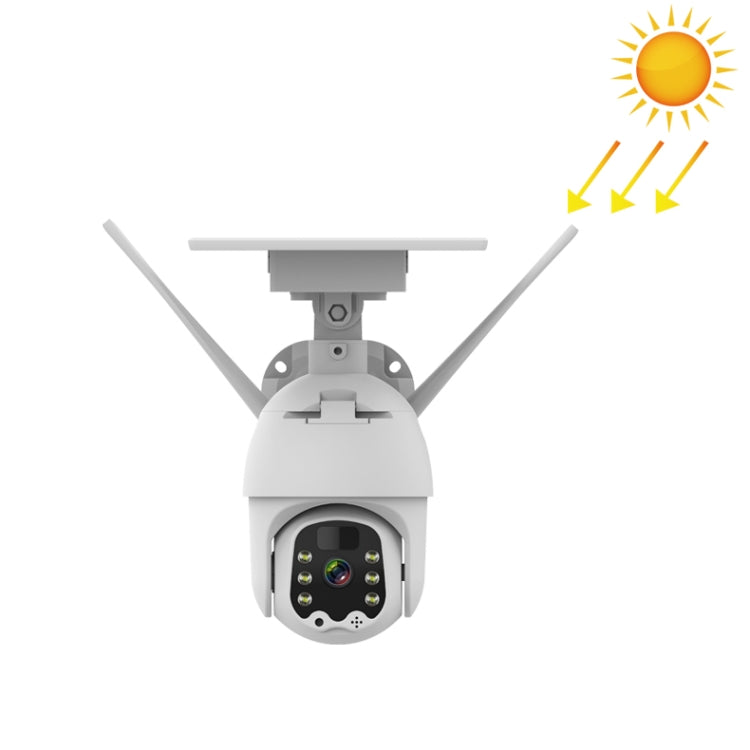 Telecamera IP wireless solare T21 1080P HD, supporta rilevamento del movimento, visione notturna a infrarossi e scheda TF, T21
