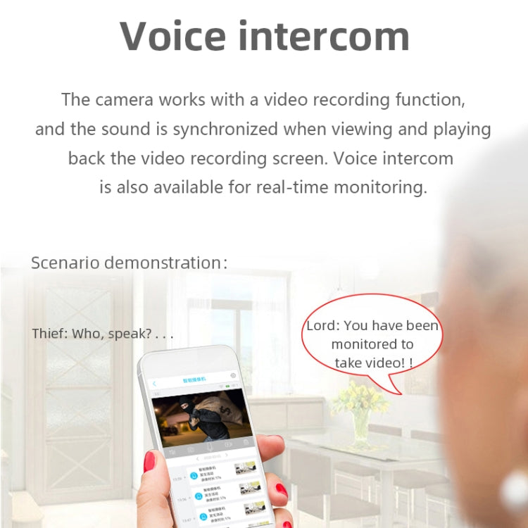 Telecamera IP wireless solare T21 1080P HD, supporta rilevamento del movimento, visione notturna a infrarossi e scheda TF, T21