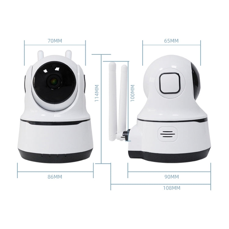 Telecamera IP wireless 1080P con rilevamento movimento