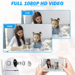 Telecamera IP wireless 1080P con rilevamento movimento