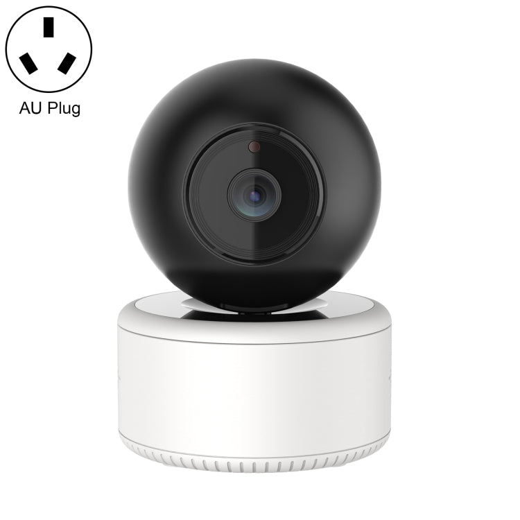YT46 Telecamera per interni wireless HD con testa vibrante, supporto per rilevamento del movimento, visione notturna a infrarossi e scheda micro SD, spina AU, YT46