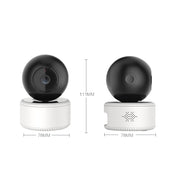 YT46 Telecamera per interni wireless HD con testa vibrante, supporto per rilevamento del movimento, visione notturna a infrarossi e scheda micro SD, spina AU, YT46