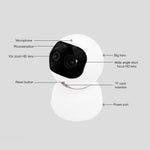 Telecamera binoculare wireless HD con visione notturna