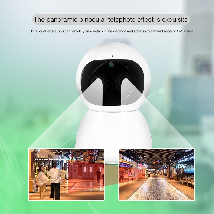 Telecamera binoculare wireless HD con visione notturna