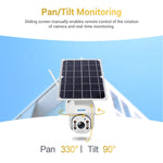 Telecamera IP WiFi ESCAM QF280 HD 1080P con pannello solare