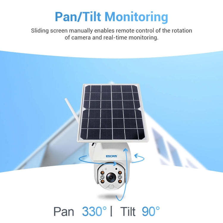 Telecamera IP 4G HD 1080P impermeabile IP66 con pannello solare