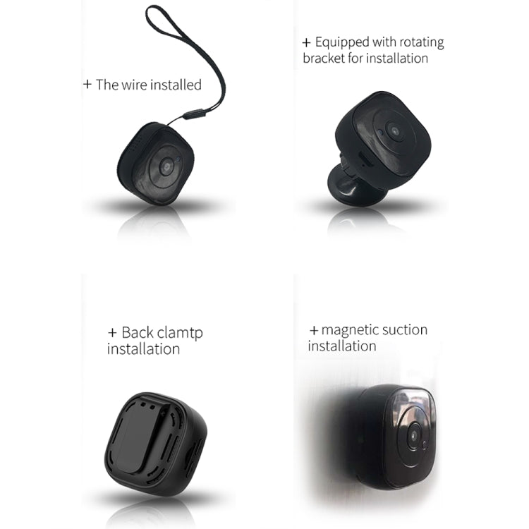 Telecamera di sorveglianza WiFi wireless H9 Mini HD 720P