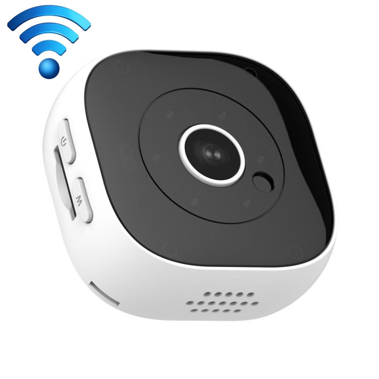 Telecamera di sorveglianza WiFi wireless intelligente indossabile grandangolare H9 Mini HD 1280 x 720P da 120 gradi, H9 Black, H9 White