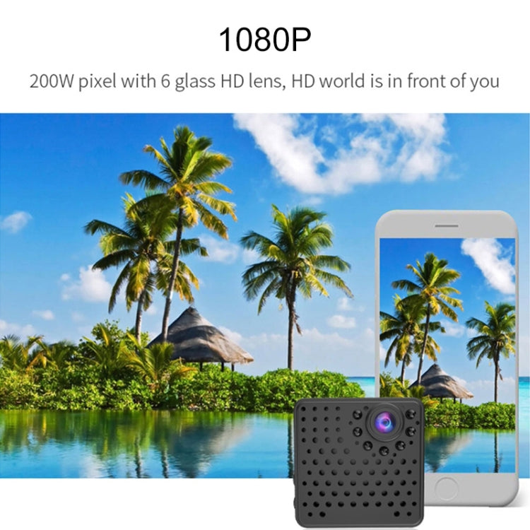 Mini telecamera di sicurezza WiFi 1080P HD con visione notturna