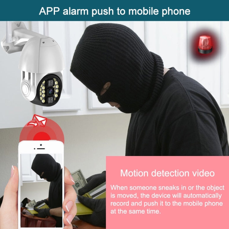 Videocamera di sicurezza WiFi HD Q20 con visione notturna