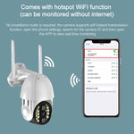 Videocamera di sicurezza WiFi HD Q20 con visione notturna