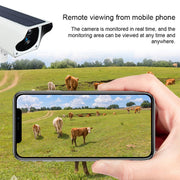 T1-2 2 Megapixel Versione WiFi IP67 Telecamera monitor solare HD impermeabile senza batteria e memoria, supporta visione notturna a infrarossi e rilevamento del movimento / Allarme e citofono vocale e sorveglianza mobile, WiFi Version