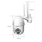 Telecamera di sicurezza WiFi Q10 con visione notturna IR