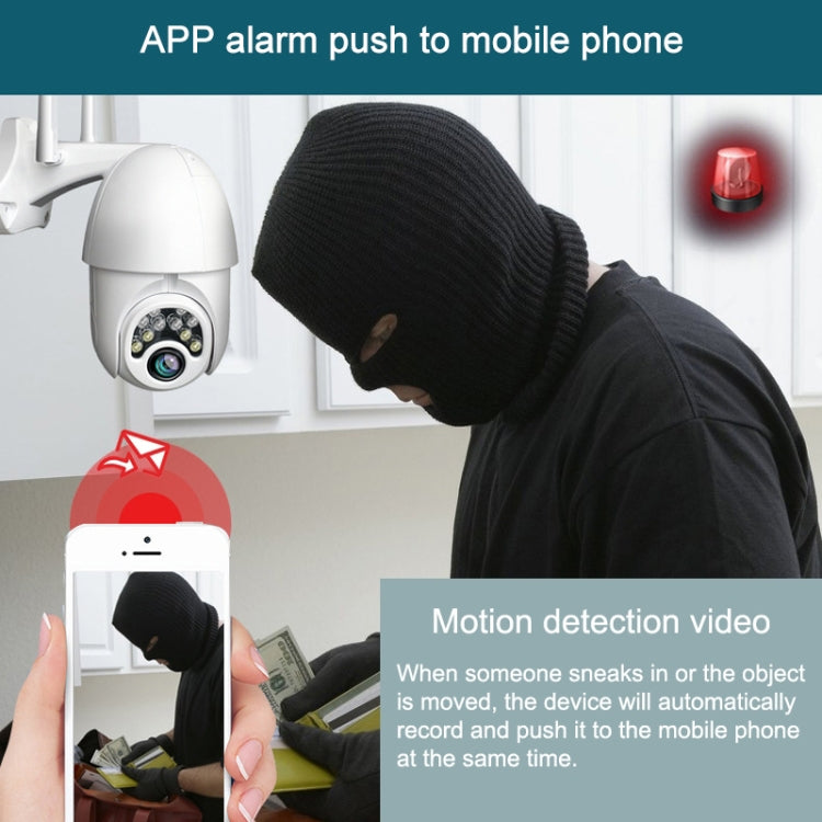 Telecamera di sicurezza WiFi Q10 con visione notturna IR