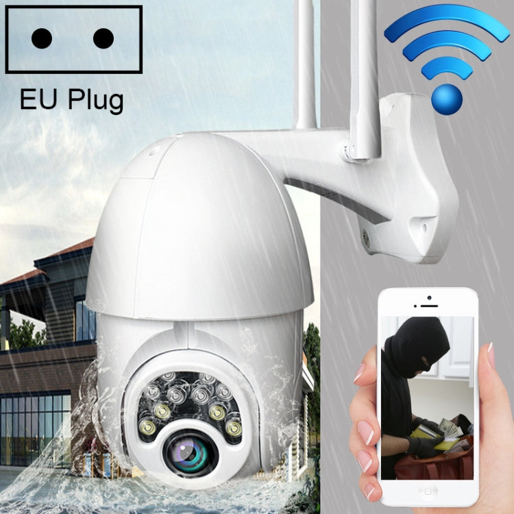 Q10 Telefono cellulare da esterno Ruota da remoto WiFi wireless 10 luci Telecamera HD per visione notturna IR, Supporto video di rilevamento del movimento / Allarme e registrazione, Spina UK, Q10 IR Night Vision, Q10 IR