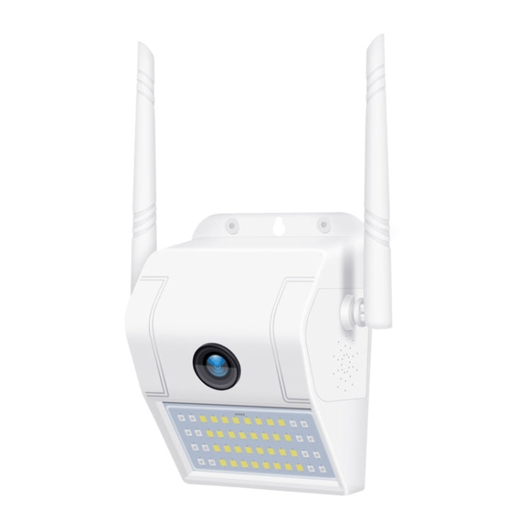 DP11 2 Megapixel IP66 Lampada da parete impermeabile Telecamera IP wireless, supporto per visione notturna multipla e monitoraggio remoto del telefono cellulare e citofono vocale e rilevamento del movimento/allarme e scheda di memoria da 128 GB, DP11