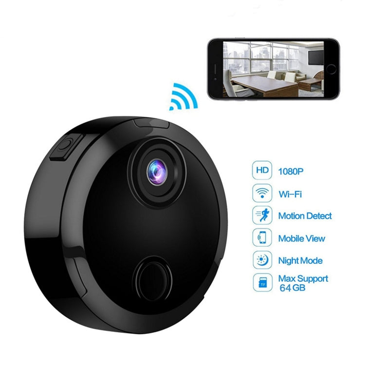 Mini telecamera WIFI HDQ15 HD 1080P, con visione notturna IR e sorveglianza remota, 1080P