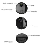 Mini telecamera WiFi HDQ15 HD 1080P con visione notturna IR
