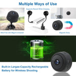 Telecamera wireless WiFi A9+ 1080P con visione notturna