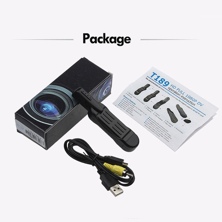 T189 Mini 480P DV Camera Video Recorder Pen Without Memory Card, without Memory Card