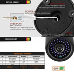 Telecamera AHD 1080P impermeabile IP66 con sensore CMOS 2MP