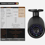 Telecamera AHD 1080P impermeabile IP66 con sensore CMOS 2MP
