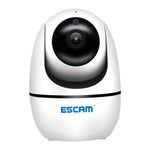 Telecamera IP WiFi ESCAM PVR008 HD 1080P, supporto rilevamento movimento/visione notturna, distanza IR: 10 m, presa AU, PVR008