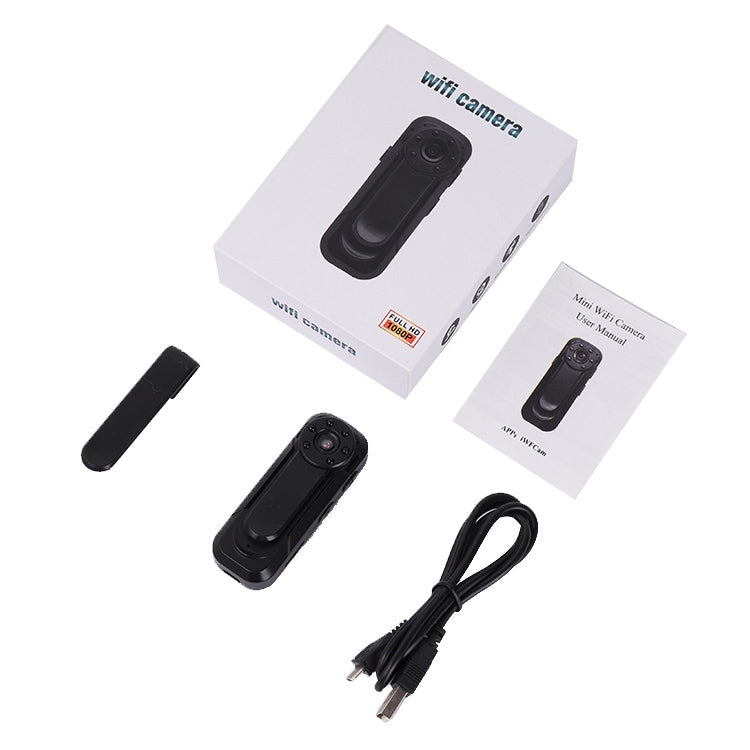 A8 Outdoor WiFi Motion Detection Sports DV Camera with Back Clip