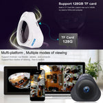 Telecamera IP WiFi ESCAM Q8 960P 360° Fisheye 1.3MP