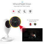 Telecamera IP WiFi da interno NEO NIP-55AI, con visione notturna IR, monitor multi-angolo e telecomando per telefono cellulare, NIP-55AI