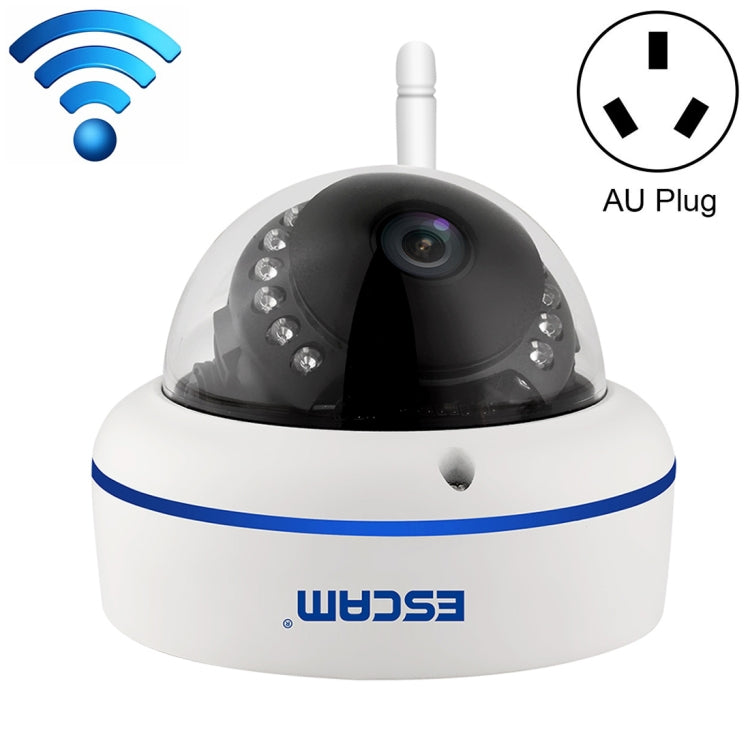 ESCAM Speed QD800WIFI ONVIF HD 1080P 2.0MP P2P Private Cloud IP66 Telecamera IP WiFi di sicurezza impermeabile, supporto rilevamento movimento/visione notturna, distanza IR: 10 m, Speed QD800WIFI, QD800WiFi