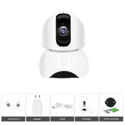 Videocamera di rete HD P2P girevole intelligente 163Eye X3-UJ36, X3-UJ36