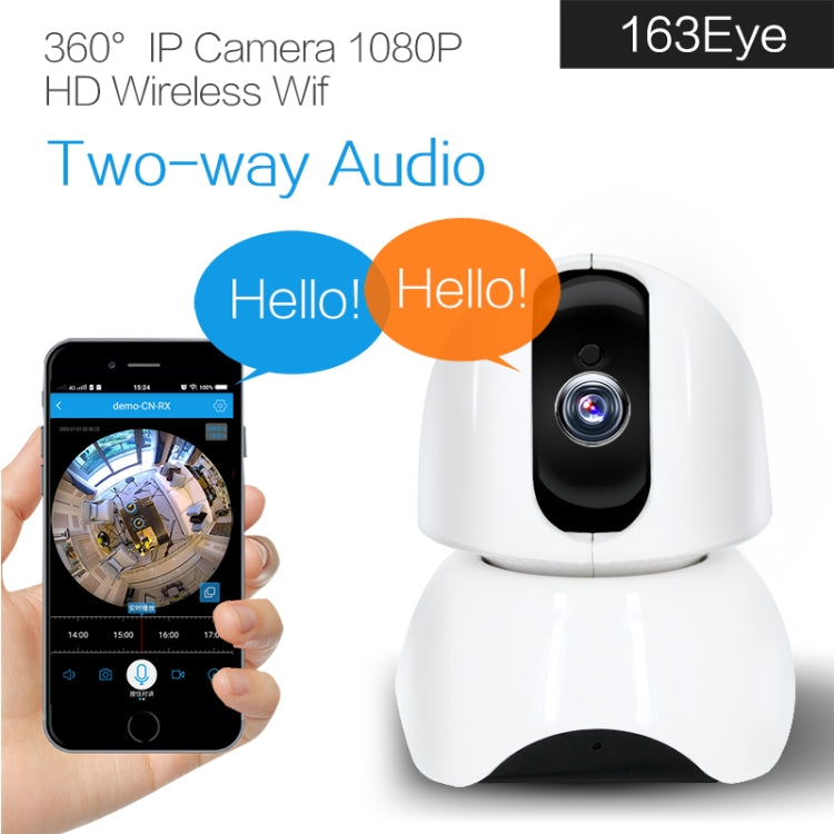 Videocamera di rete HD P2P girevole 163Eye X3-UJ36