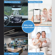 Telecamera domestica intelligente K9 Cute Pets, supporto per visione notturna e rilevamento bidirezionale di voce e movimento, K9