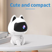 Telecamera domestica intelligente K9 Cute Pets, supporto per visione notturna e rilevamento bidirezionale di voce e movimento, K9