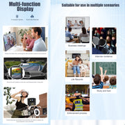 L12 Telecamera per registrazione video per conferenze con rotazione di 180 gradi Telecamera Mini HD 720P WiFi