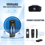 Telecamera Mini HD 720P WiFi con rotazione 180°