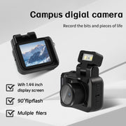 Mini fotocamera Y3000 Fotocamera digitale HD 1080P con schermo Piccola videocamera portatile per studenti Vlog da viaggio retrò, Y4000